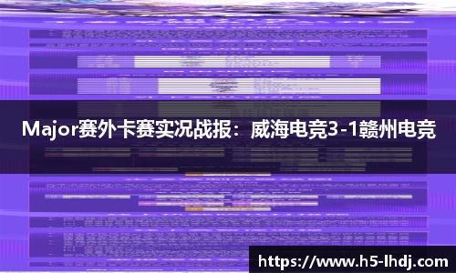 Major赛外卡赛实况战报：威海电竞3-1赣州电竞